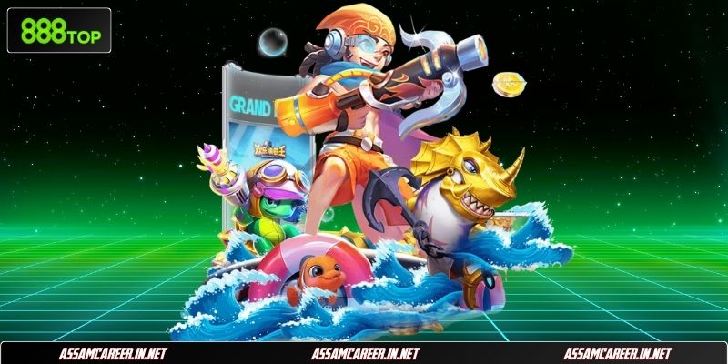 Màn hình mô phỏng đại dương trong bắn cá 888Top